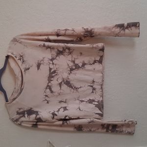 harmony balance Tie-Dye yoga top